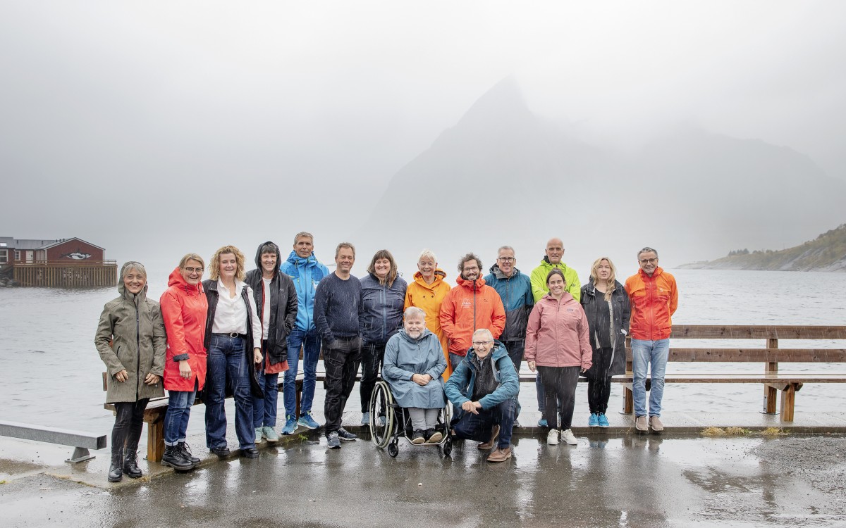 Accesstour project participants during a workshop in Lofoten, Norway, september 2022.