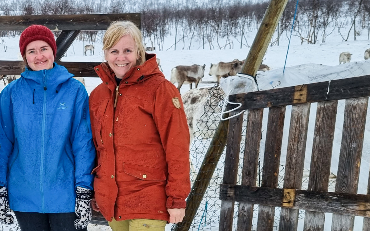 Samarbeid. Solveig &Oslash;ye Bj&oslash;rdal og Camilla Risvoll er to av forskerne som skal unders&oslash;ke samiske og lokale mattradisjoner i Salten.