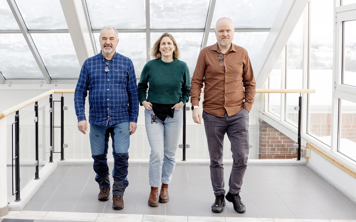 Jarle Løvland, Unn Haukenes Holgersen og Brigt Dale. Foto: Marta Anna Løvberg Jarle Løvland, Unn Haukenes Holgersen og Brigt Dale. Foto: Marta Anna Løvberg