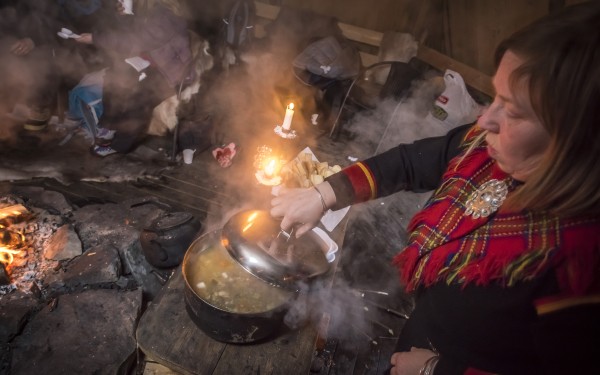 Samiske mattradisjoner. Foto: Trym Ivar Bergsmo / nordnorge.com