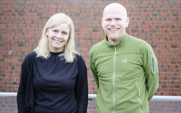 Camilla Risvoll og Bjørn Vidar Vangelsten. Foto: Marta Anna Løvberg
