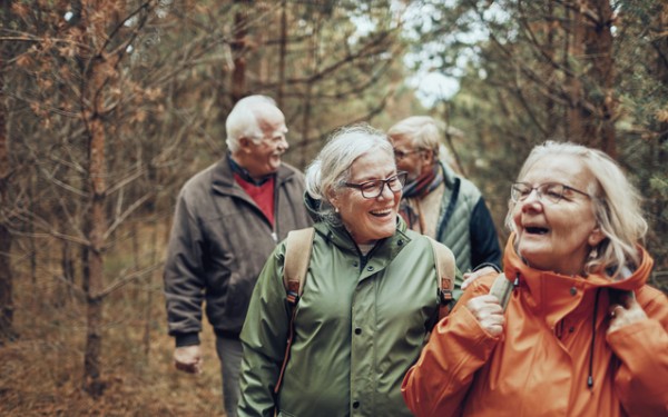 Ein tur i skog og mark i godt lag kan gjera underverk. Illustrasjonsfoto: iStock