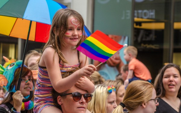 Pride feires over hele verden. Her fra Bergen. Foto: Arne Halvorsen 