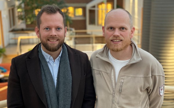 Tor Kristensen og Bjørn Vidar Vangelsten fra henholdsvis Bodø kommune og Nordlandsforskning er sentrale aktører i EU-prosjektet Cityloops. Foto: Thoralf Fagertun
