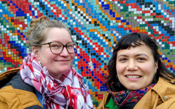 Seniorforskerne Aase Kristine Lundberg og Helena Gonzales Lindberg. Foto: Helena Gonzales Lindberg