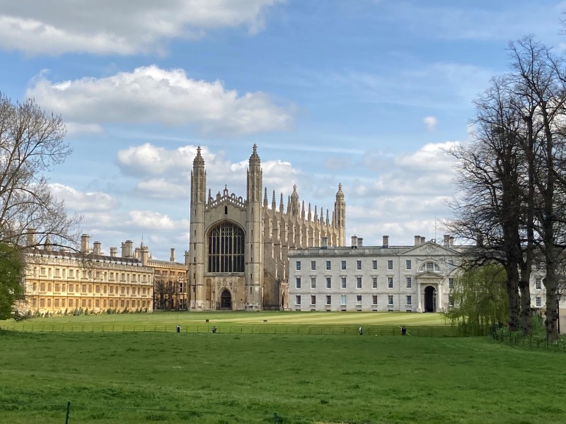 Kings College er en av de mest berømte bygningene i Cambridge. Foto: Julia Olsen