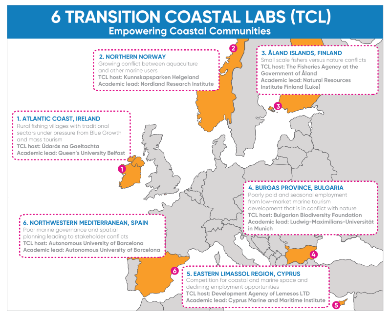 EmpowerUs Transition Coastal Lab Map EmpowerUs Transition Coastal Lab Map