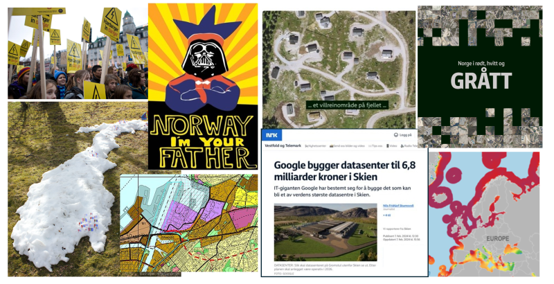 Kollasj ifbm prosjektet VISUALS. 